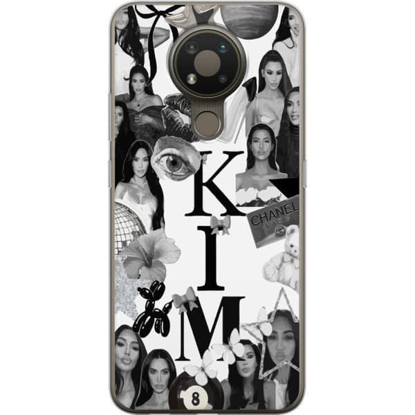 Nokia 3.4 Genomskinligt Skal Kim Kardashian – Aesthetic Look 2025