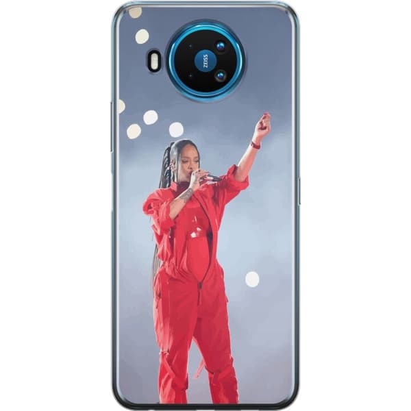 Nokia 8.3 5G Gjennomsiktig deksel Rihanna – Trendsetting Looks & Style