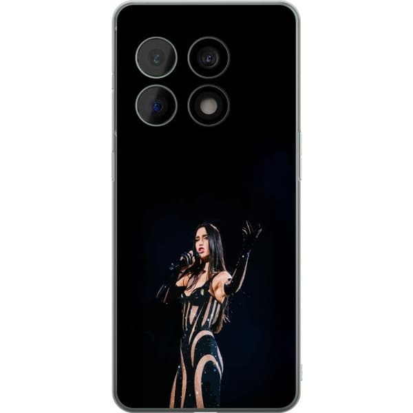 OnePlus 10 Pro Genomskinligt Skal Dua Lipa – Pop Star Aesthetic