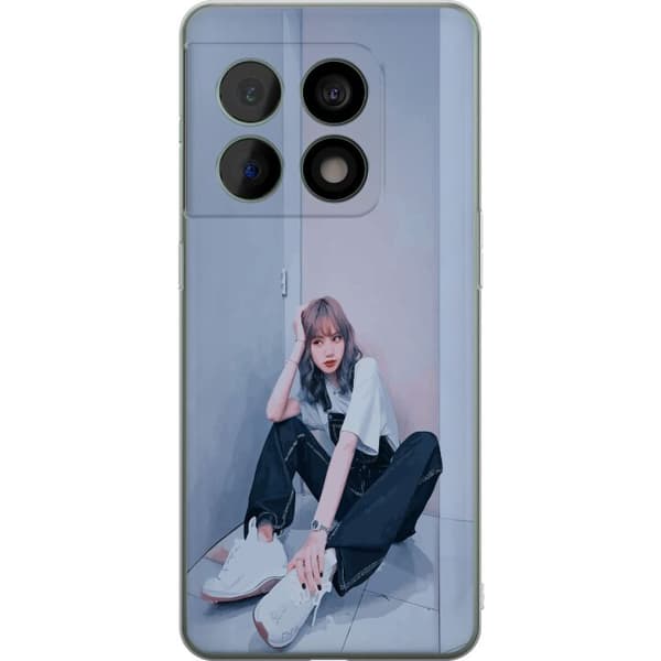 OnePlus 10 Pro Gennemsigtig cover Lisa from Blackpink – K-pop Style Icon