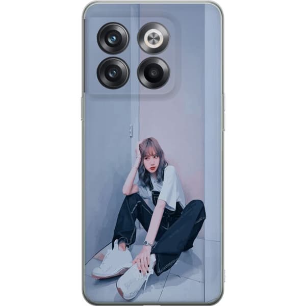 OnePlus 10T Läpinäkyvä kuori Lisa from Blackpink – K-pop Style Icon