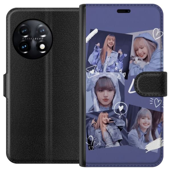 OnePlus 11 Plånboksfodral Lisa Blackpink – Aesthetic K-pop Queen