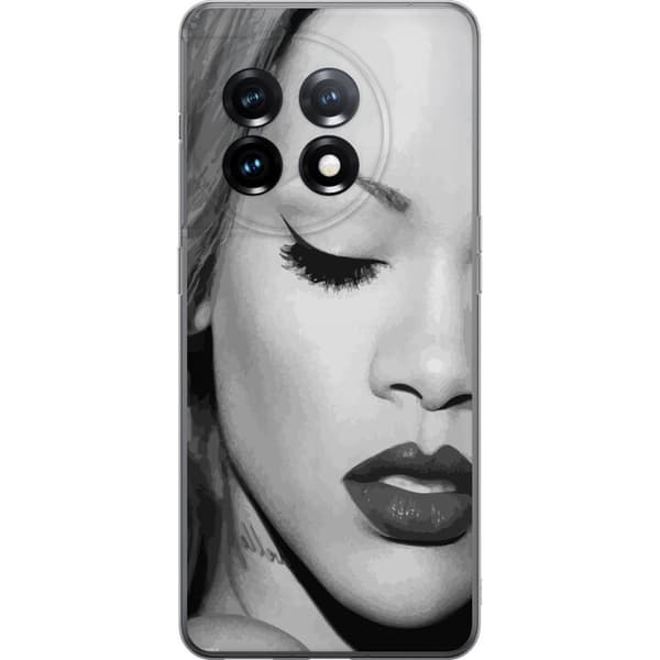 OnePlus 11R Läpinäkyvä kuori Rihanna – Aesthetic Edit 2025