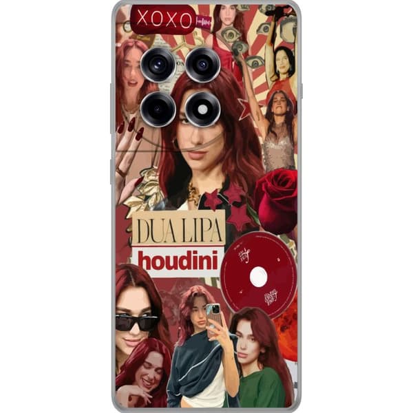 OnePlus 12R Genomskinligt Skal Dua Lipa – Fashion & Style Edit