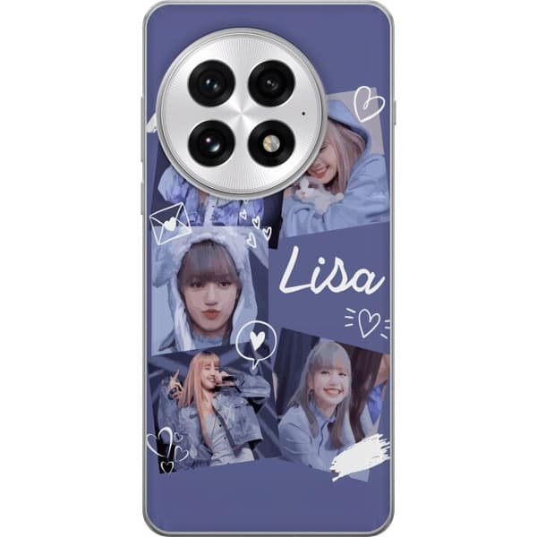OnePlus 13 Gjennomsiktig deksel Lisa Blackpink – Aesthetic K-pop Queen