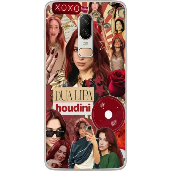 OnePlus 6 Gjennomsiktig deksel Dua Lipa – Fashion & Style Edit