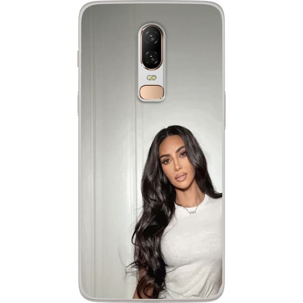 OnePlus 6 Genomskinligt Skal Kim Kardashian – Iconic Style Collection