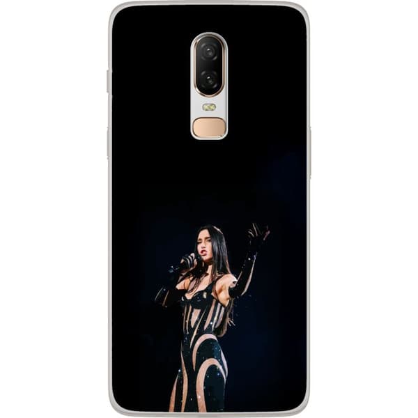 OnePlus 6 Gennemsigtig cover Dua Lipa – Pop Star Aesthetic