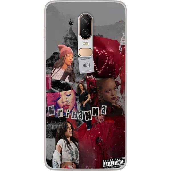 OnePlus 6 Gjennomsiktig deksel Rihanna – Iconic Fashion Moments