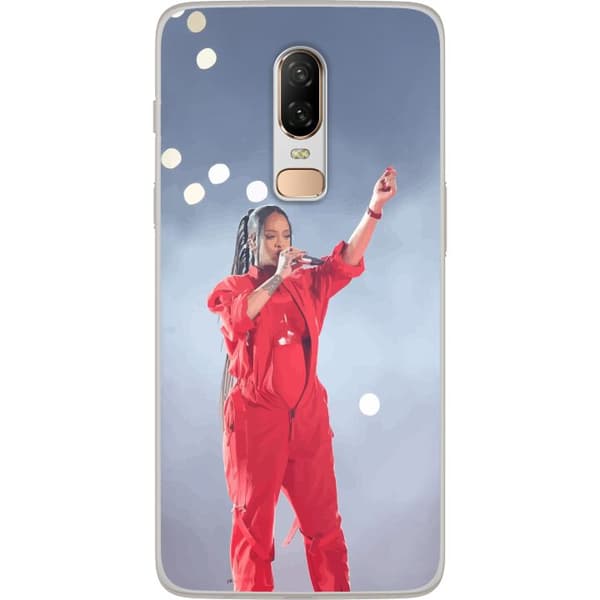 OnePlus 6 Gjennomsiktig deksel Rihanna – Trendsetting Looks & Style