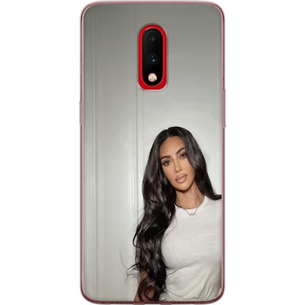 OnePlus 7 Gjennomsiktig deksel Kim Kardashian – Iconic Style Collection