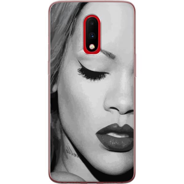 OnePlus 7 Gjennomsiktig deksel Rihanna – Aesthetic Edit 2025