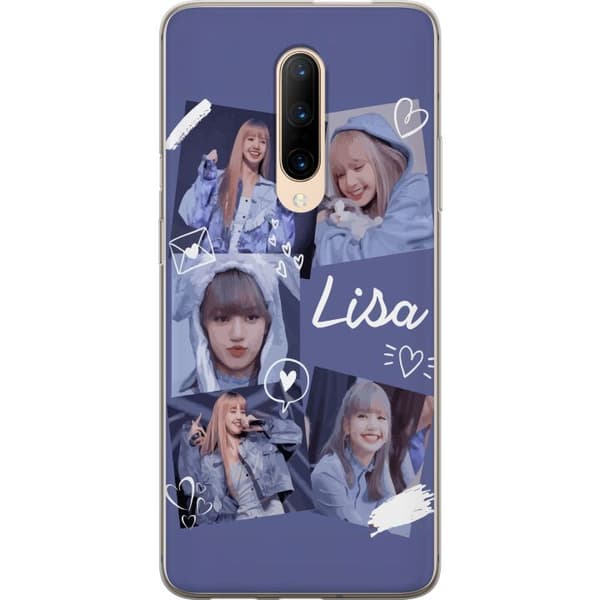 OnePlus 7 Pro Gjennomsiktig deksel Lisa Blackpink – Aesthetic K-pop Queen