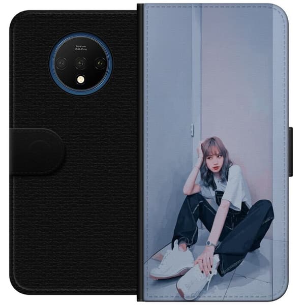 OnePlus 7T Lommeboketui Lisa from Blackpink – K-pop Style Icon