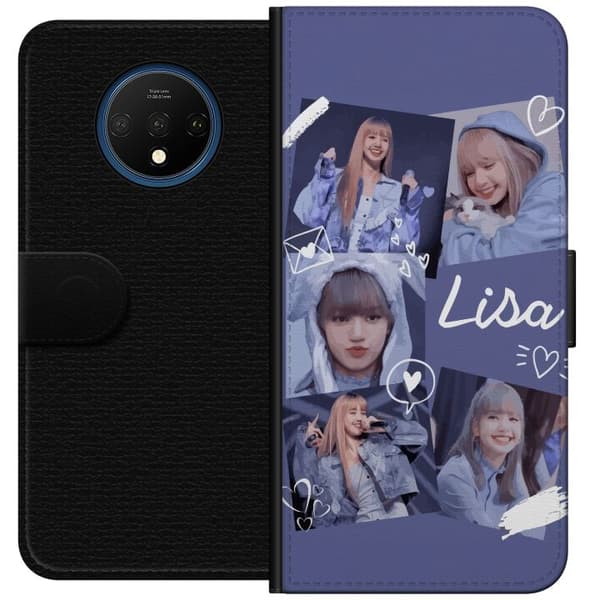 OnePlus 7T Tegnebogsetui Lisa Blackpink – Aesthetic K-pop Queen