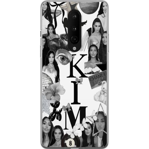 OnePlus 8 Gennemsigtig cover Kim Kardashian – Aesthetic Look 2025