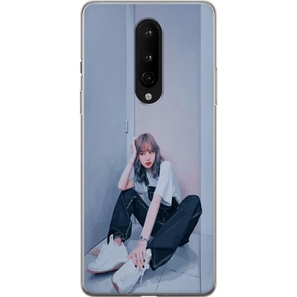 OnePlus 8 Gennemsigtig cover Lisa from Blackpink – K-pop Style Icon