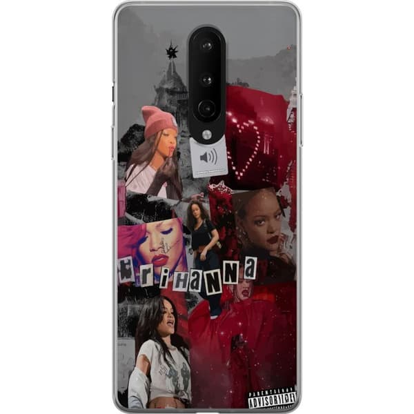 OnePlus 8 Genomskinligt Skal Rihanna – Iconic Fashion Moments