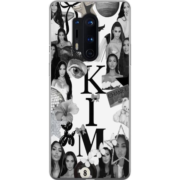 OnePlus 8 Pro Läpinäkyvä kuori Kim Kardashian – Aesthetic Look 2025