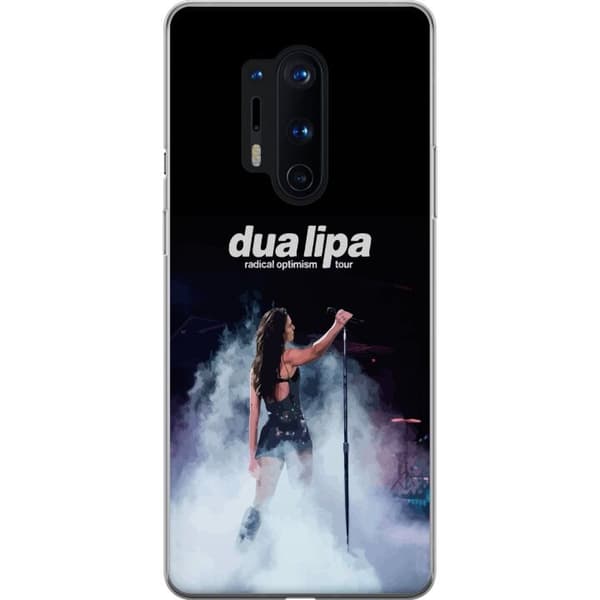 OnePlus 8 Pro Läpinäkyvä kuori Dua Lipa – Signature Looks & Vibes