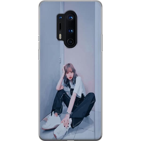 OnePlus 8 Pro Gennemsigtig cover Lisa from Blackpink – K-pop Style Icon