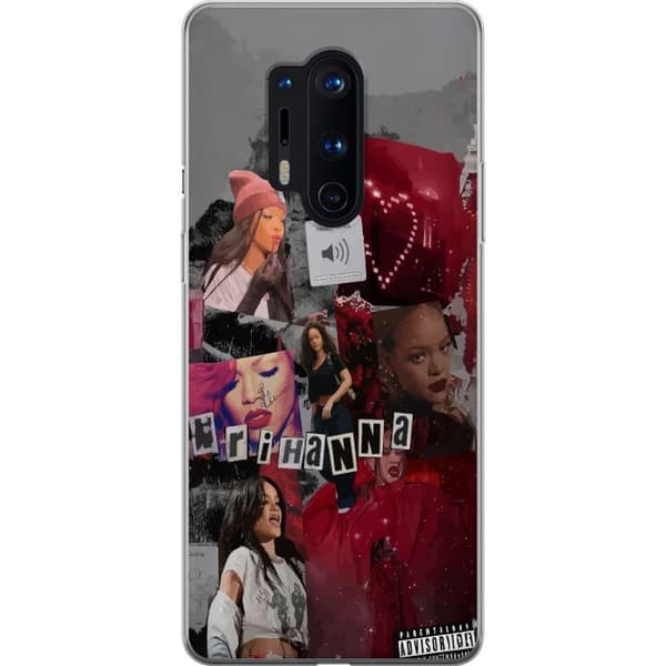 OnePlus 8 Pro Gennemsigtig cover Rihanna – Iconic Fashion Moments