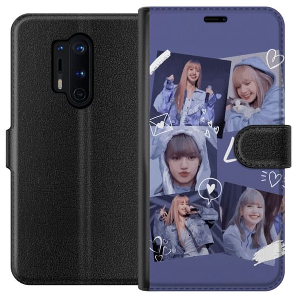 OnePlus 8 Pro Lompakkokotelo Lisa Blackpink – Aesthetic K-pop Queen