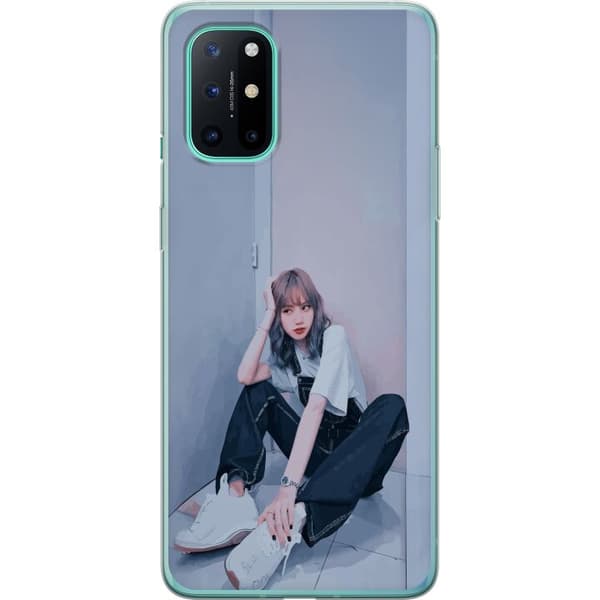 OnePlus 8T Genomskinligt Skal Lisa from Blackpink – K-pop Style Icon