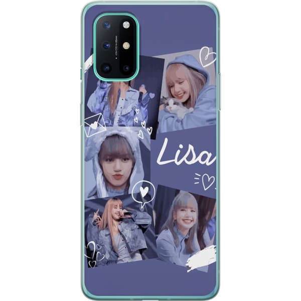 OnePlus 8T Genomskinligt Skal Lisa Blackpink – Aesthetic K-pop Queen