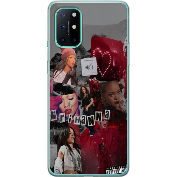 OnePlus 8T Genomskinligt Skal Rihanna – Iconic Fashion Moments