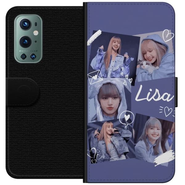 OnePlus 9 Pro Tegnebogsetui Lisa Blackpink – Aesthetic K-pop Queen