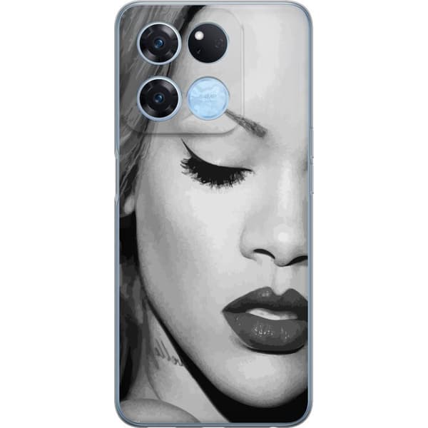 OnePlus Ace Racing Genomskinligt Skal Rihanna – Aesthetic Edit 2025