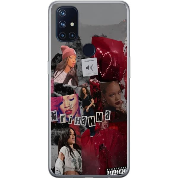 OnePlus Nord N10 5G Gjennomsiktig deksel Rihanna – Iconic Fashion Moments