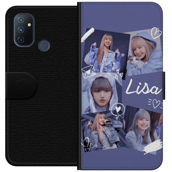 OnePlus Nord N100 Tegnebogsetui Lisa Blackpink – Aesthetic K-pop Queen
