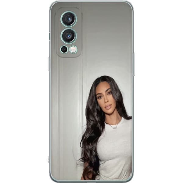 OnePlus Nord 2 5G Gjennomsiktig deksel Kim Kardashian – Iconic Style Collection