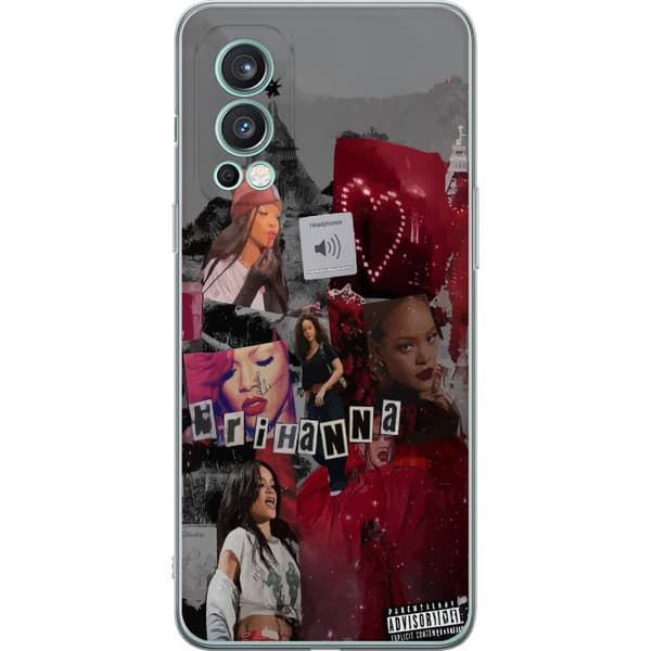 OnePlus Nord 2 5G Gennemsigtig cover Rihanna – Iconic Fashion Moments