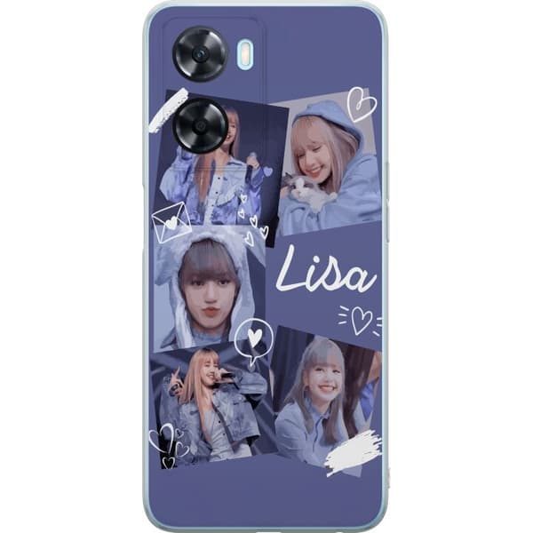 OnePlus Nord N20 SE Gjennomsiktig deksel Lisa Blackpink – Aesthetic K-pop Queen