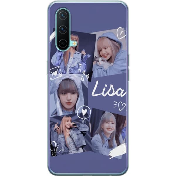 OnePlus Nord CE 5G Gjennomsiktig deksel Lisa Blackpink – Aesthetic K-pop Queen