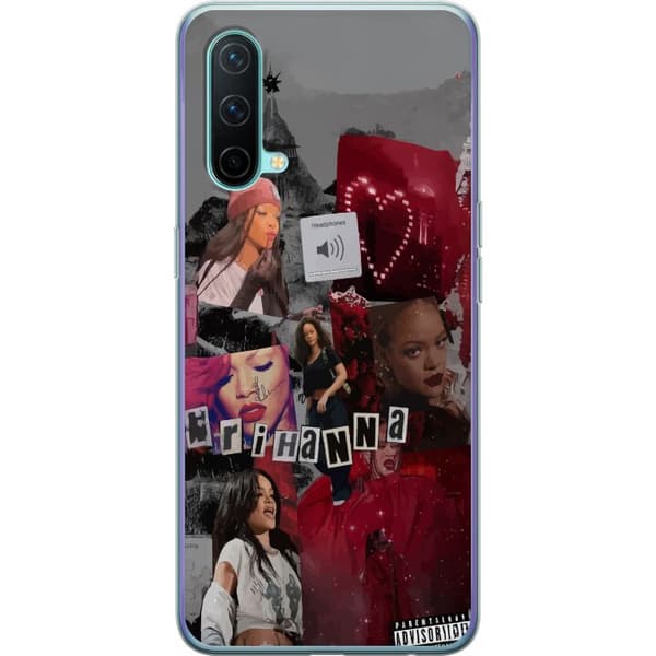 OnePlus Nord CE 5G Gjennomsiktig deksel Rihanna – Iconic Fashion Moments