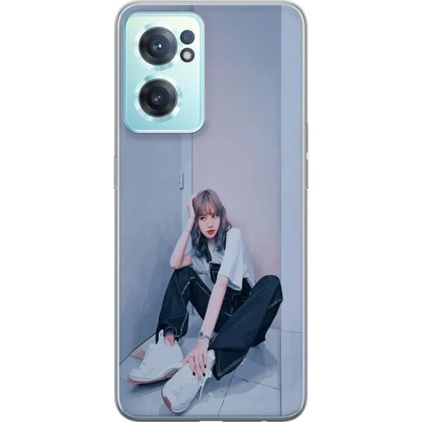 OnePlus Nord CE 2 5G Läpinäkyvä kuori Lisa from Blackpink – K-pop Style Icon