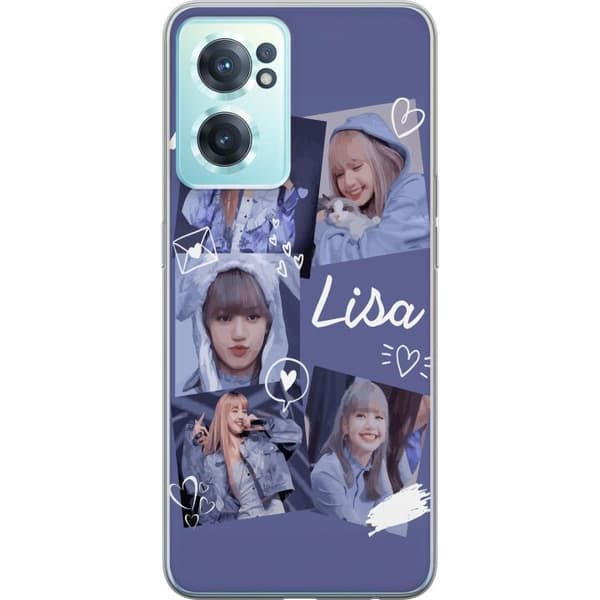OnePlus Nord CE 2 5G Gjennomsiktig deksel Lisa Blackpink – Aesthetic K-pop Queen