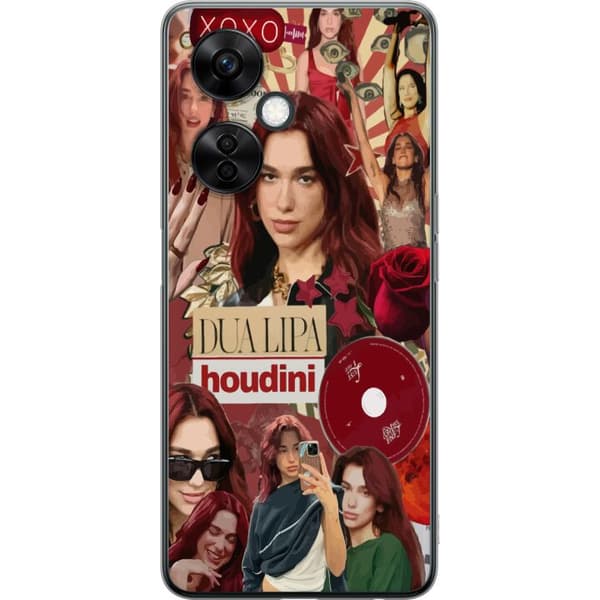 OnePlus Nord CE3 Gjennomsiktig deksel Dua Lipa – Fashion & Style Edit