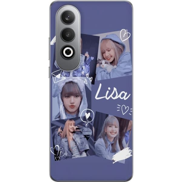 OnePlus Nord CE4 Gjennomsiktig deksel Lisa Blackpink – Aesthetic K-pop Queen