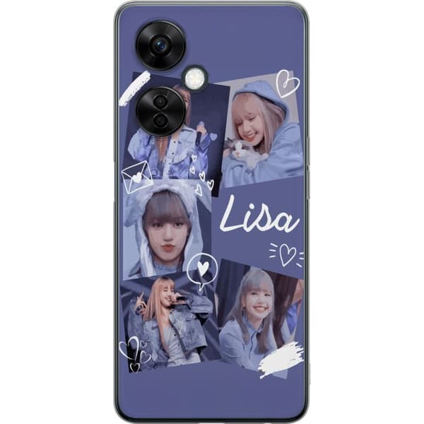 OnePlus Nord CE 3 Lite Gjennomsiktig deksel Lisa Blackpink – Aesthetic K-pop Queen
