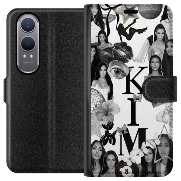 OnePlus Nord CE4 Lite Plånboksfodral Kim Kardashian – Aesthetic Look 2025