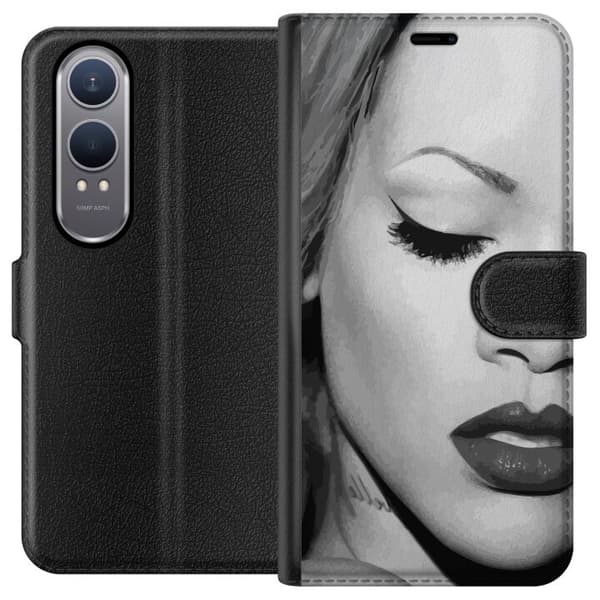 OnePlus Nord CE4 Lite Lompakkokotelo Rihanna – Aesthetic Edit 2025