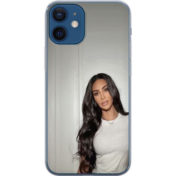 Apple iPhone 12 mini Gjennomsiktig deksel Kim Kardashian – Iconic Style Collection