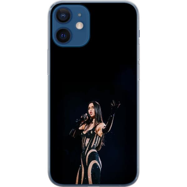 Apple iPhone 12 mini Gennemsigtig cover Dua Lipa – Pop Star Aesthetic