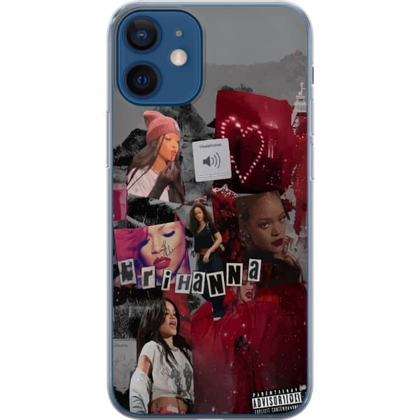 Apple iPhone 12 mini Gennemsigtig cover Rihanna – Iconic Fashion Moments