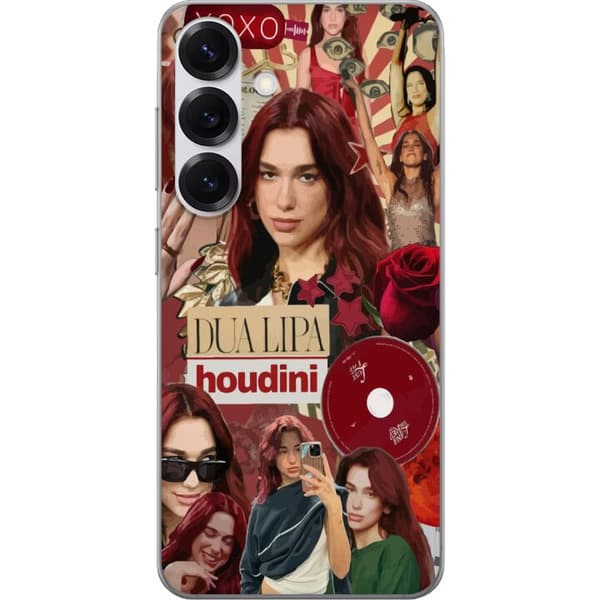 Samsung Galaxy S25 Läpinäkyvä kuori Dua Lipa – Fashion & Style Edit